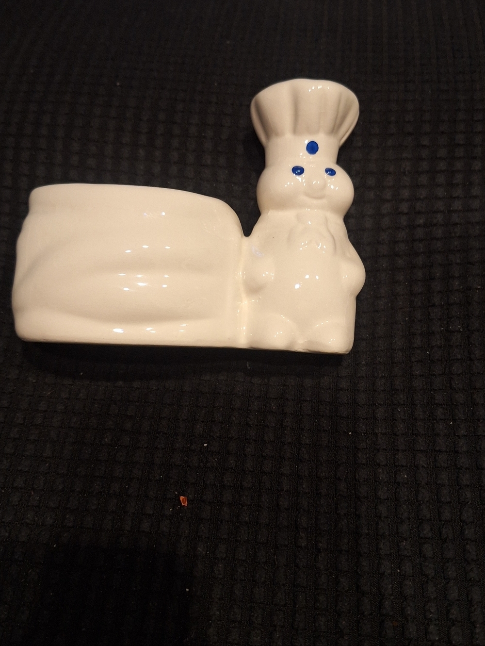 Pillsbury Doughboy with a toothpick/sponge holder